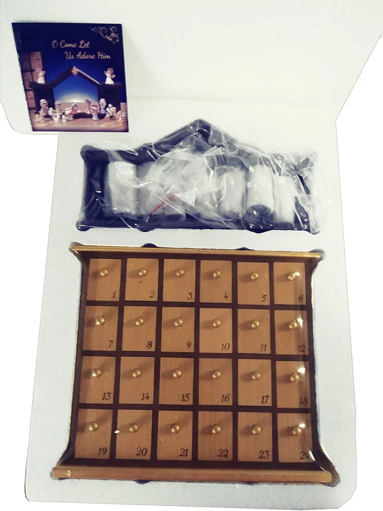 Precious Moments, Nativity Advent Calendar