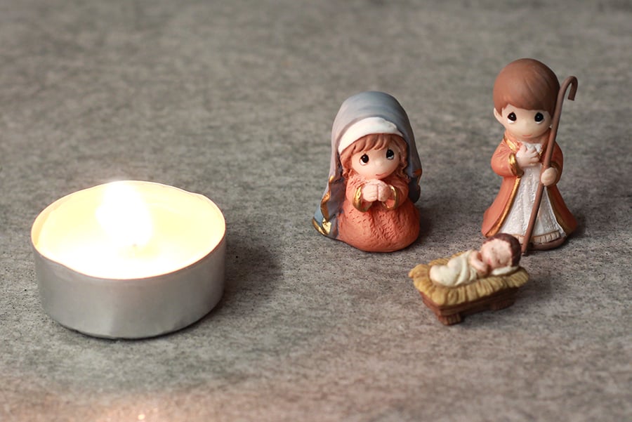 Precious Moments, Nativity Advent Calendar